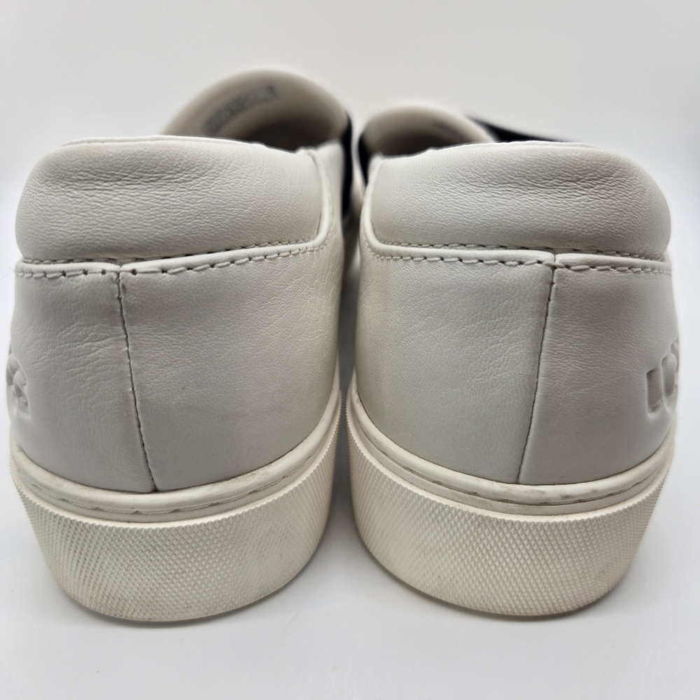 Ugg Shoes Women's 9 Chayze White Leather & Black Loafer Sneaker Y2k Chunky - Picture 8 of 14